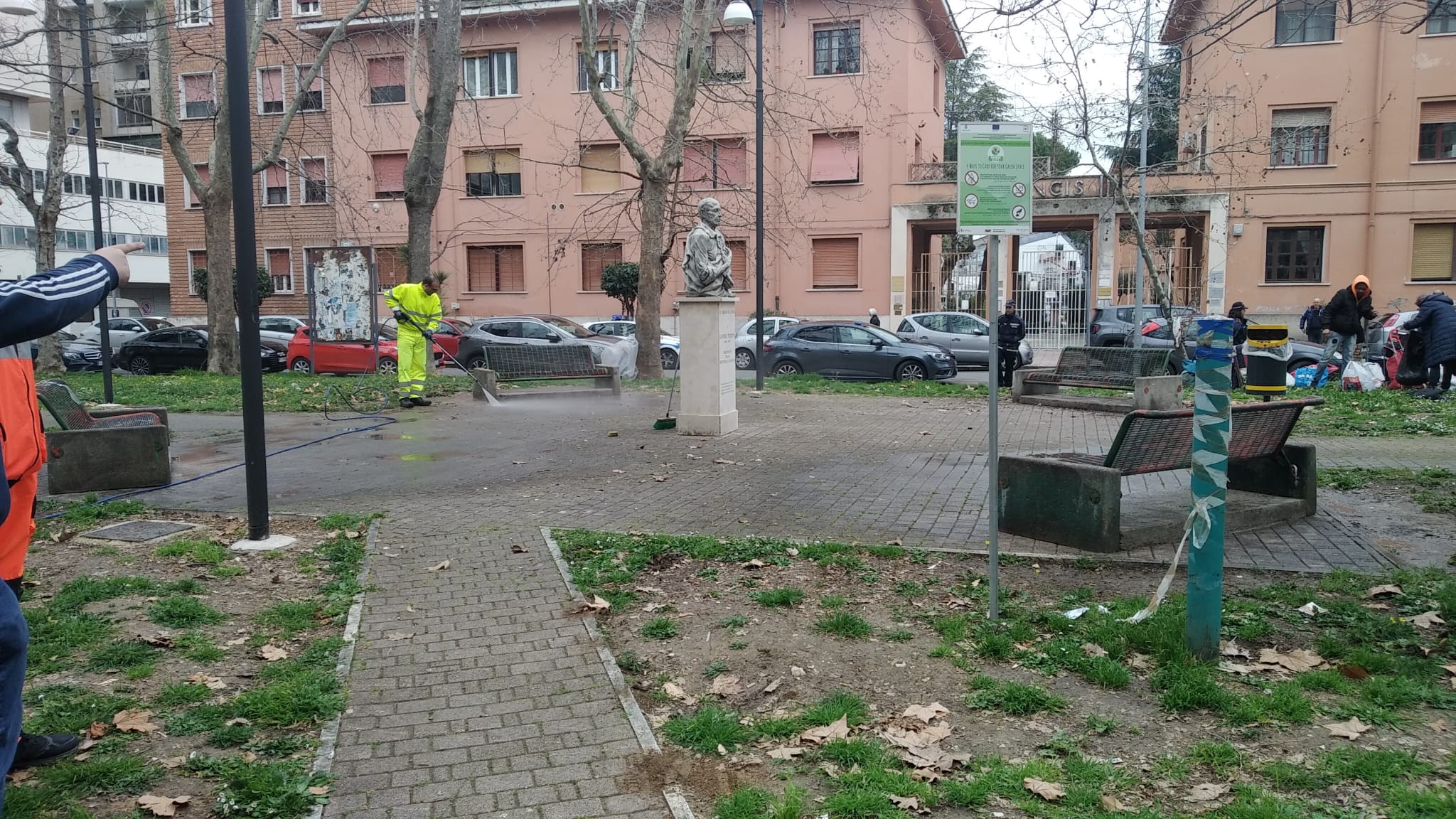 Latina, eseguito questa mattina lo sgombero in Via Don Morosini